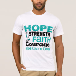 Gebärmutterkrebs HOFFNUNG 3 T-Shirt