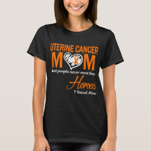 Gebärmutterkrebs-Mama, ich zog meine auf T-Shirt