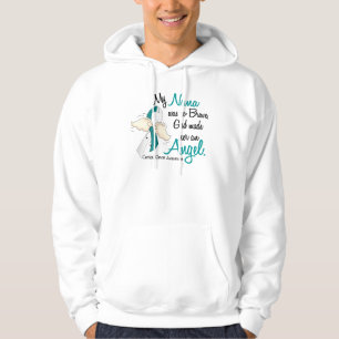 Gebärmutterkrebs Nana des Engels-2 Hoodie