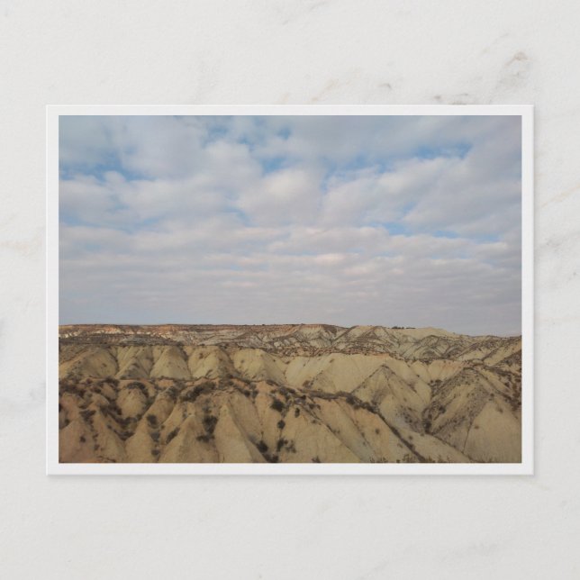 Gebas-Wüste (Spanien) Postkarte (Vorderseite)