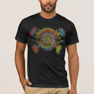 Gebatikter Zuckerschädel T-Shirt