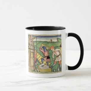 Gebäude 1-9 der Genese-11 der Turm von Babel, Von Tasse