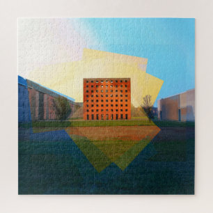 Gebäude Aldo Rossi in Modena, Italien Puzzle