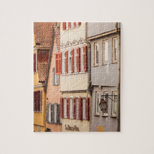 Gebäude Altstadt - Details Puzzle (Vertikal)