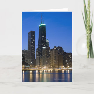 Gebäude am Ufer des Chicagoer Sees 2 Karte