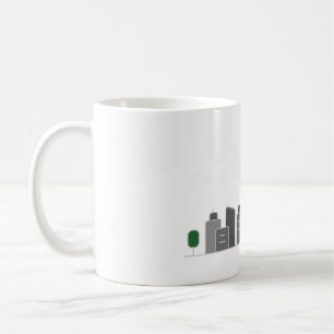 Gebäude-Architektur-Stadt Kaffeetasse
