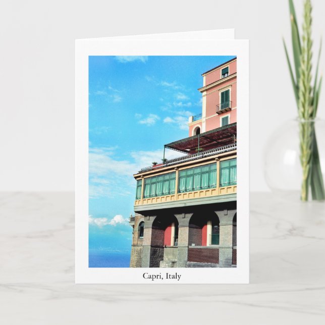 Gebäude auf dem Wasser Karte (Vorderseite)