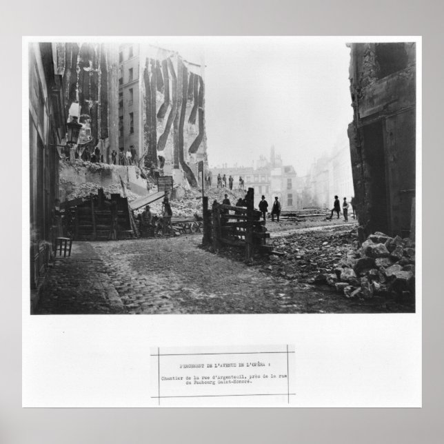 Gebäude Avenue de l'Opera Poster (Vorne)