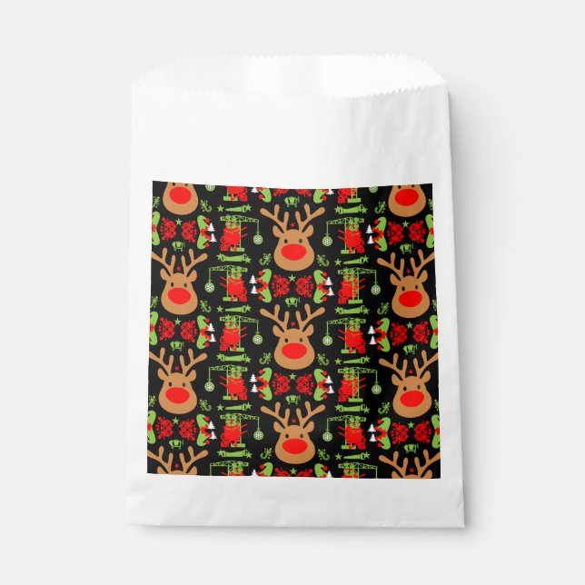 Gebäude Bau Weihnachten Geschenktütchen (Vorderseite)