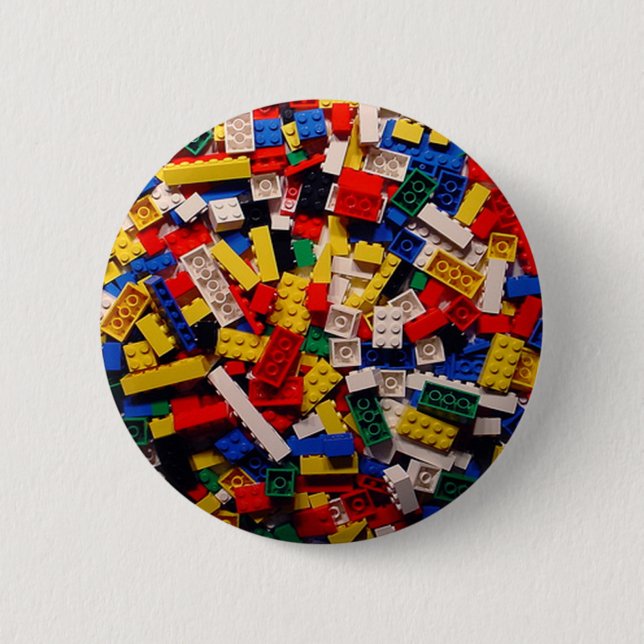 Gebäude-Blöcke Button (Vorderseite)