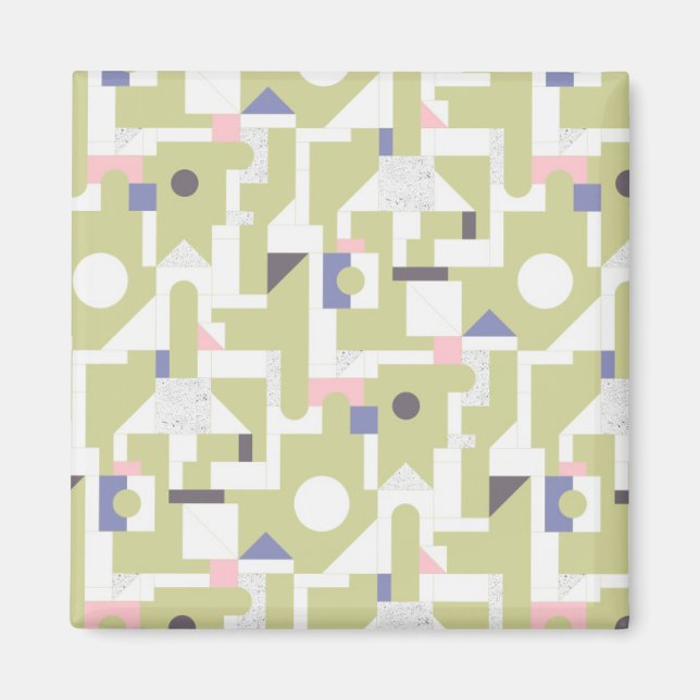 Gebäude-Blöcke Magnet (Vorne)