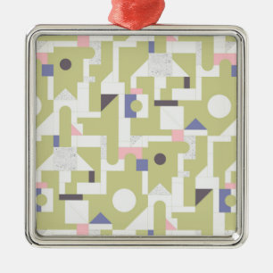 Gebäude-Blöcke Ornament Aus Metall