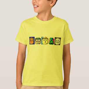 Gebäude blockiert Kopf-Shirt T-Shirt