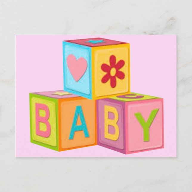 Gebäude-Blockkarte Postkarte (Vorderseite)