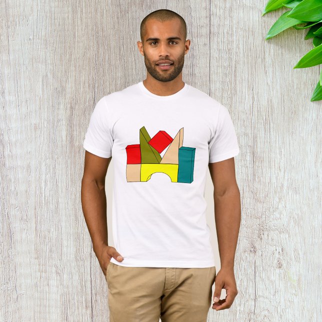 Gebäude Blocks Mens T - Shirt (Von Creator hochgeladen)