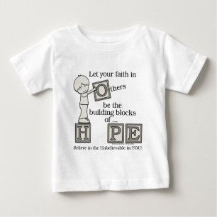 Gebäude Blocks of HOPE Baby T-shirt