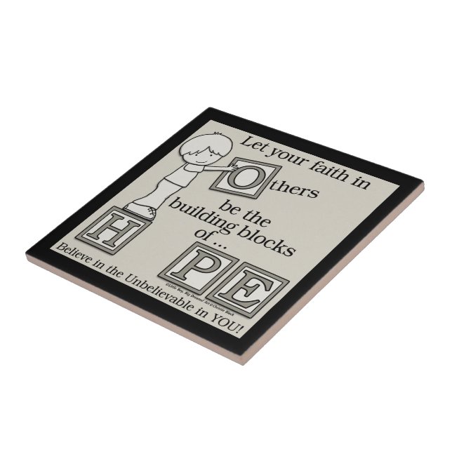 Gebäude Blocks of HOPE Fliese (Seite)