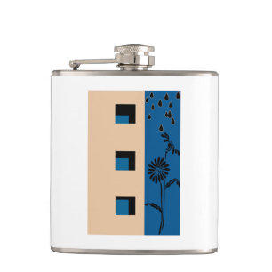 Gebäude Blume Flachmann