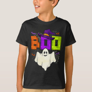 Gebäude Bricks Boo Halloween Ghost Hexe Gruppe Bo T-Shirt