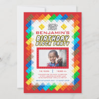 Gebäude Bricks Construction Toy Zig-Zag Geburtstag