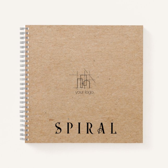Gebäude Construction Contractor Kraft Paper Notizbuch (Vorderseite)