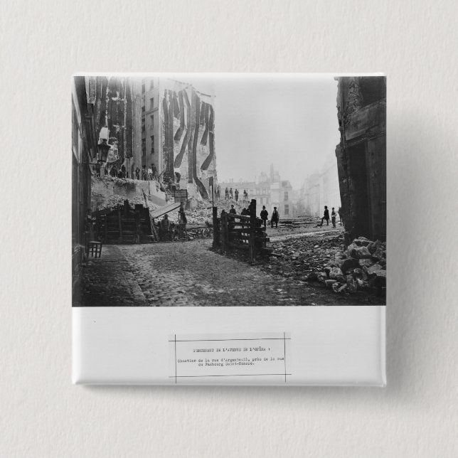 Gebäude der Allee de L'Opera Button (Vorderseite)