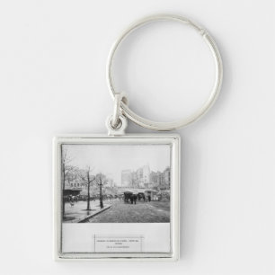 Gebäude der Allee de L'Opera Schlüsselanhänger