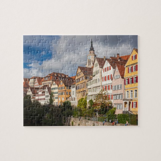 Gebäude der Altstadt| Deutschland Puzzle (Horizontal)