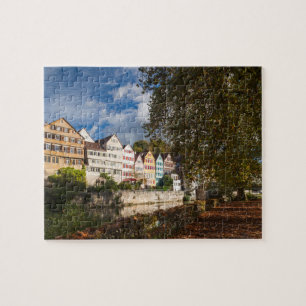 Gebäude der Altstadt von Tubingen Puzzle