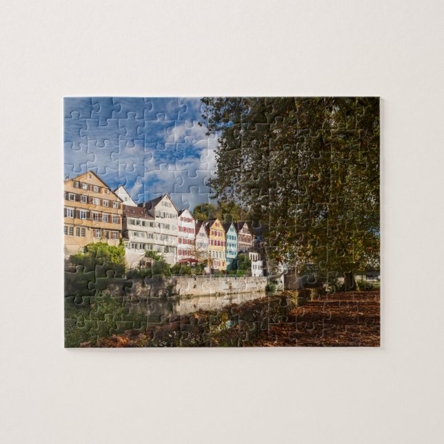 Gebäude der Altstadt von Tubingen Puzzle (Horizontal)