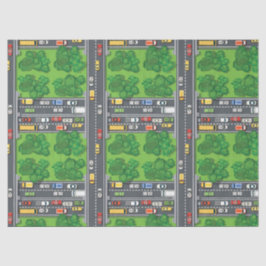 Gebäude der Baureihe 6 Seidenpapier