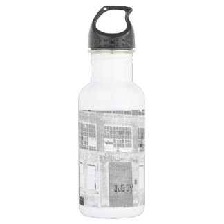 Gebäude der Produktion - negativ Trinkflasche