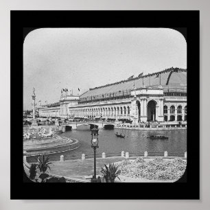 Gebäude der Weltöffentlichkeit Poster