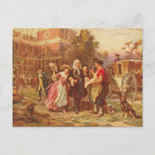 Gebäude der Wiege der Freiheit Jean Gerome Ferris Postkarte