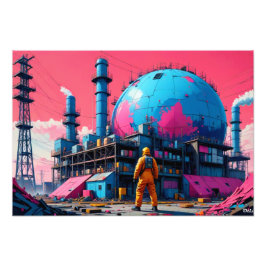 GEBÄUDE DER ZUKUNFT 2 FOTODRUCK