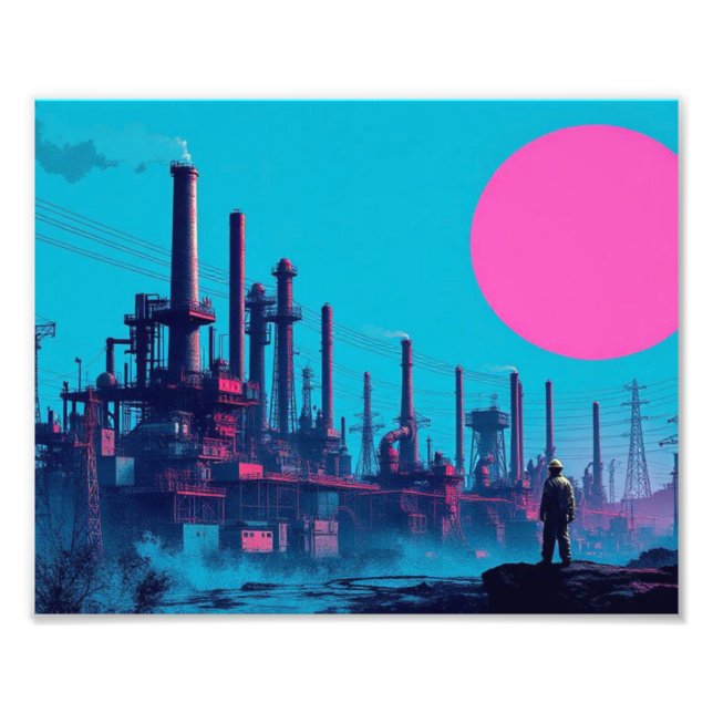 GEBÄUDE DER ZUKUNFT 5 FOTODRUCK (Vorne)