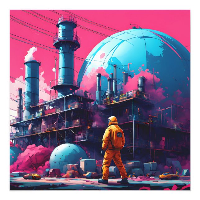 GEBÄUDE DER ZUKUNFT FOTODRUCK (Vorne)