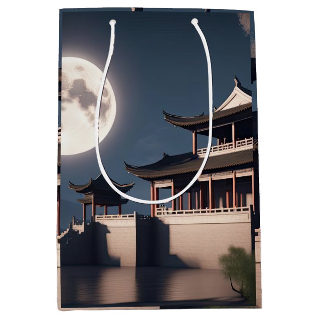 Gebäude des antiken Pfeilturms Mittlere Geschenktüte (Vorderseite)