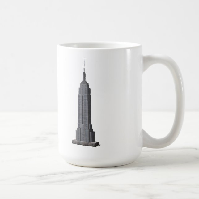 Gebäude des Empire State: New York City: Kaffeetasse (Rechts)