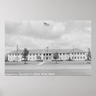 Gebäude des Hauptquartiers Poster