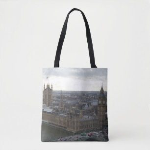 Gebäude des Londoner Parlaments & Big Ben Tote Bag