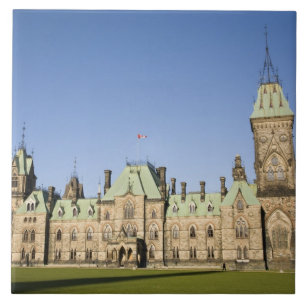 Gebäude des Parlaments in Ottawa, Ontario, Kanada Fliese