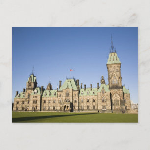 Gebäude des Parlaments in Ottawa, Ontario, Kanada Postkarte
