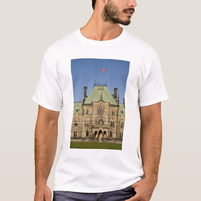 Gebäude des Parlaments in Ottawa, Ontario, Kanada  T-Shirt (Vorderseite)