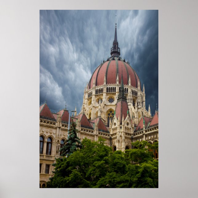 Gebäude des Parlaments Poster (Vorne)