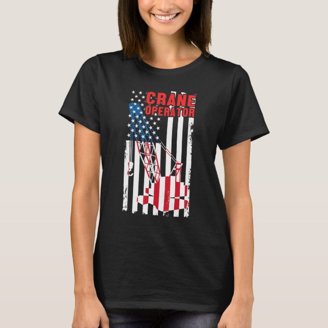 Gebäude des US-amerikanischen Flaggenkrans für sch T-Shirt (Vorderseite)