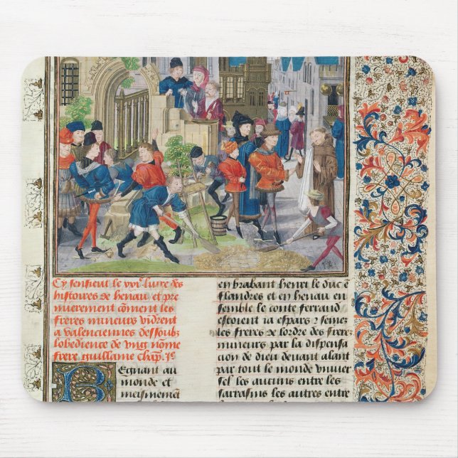 Gebäude die Grundlagen des Klosters Mousepad (Vorne)