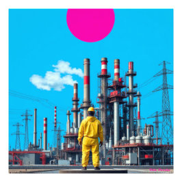 GEBÄUDE DIE ZUKUNFT 4 FOTODRUCK