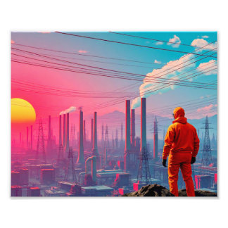 GEBÄUDE DIE ZUKUNFT 7 FOTODRUCK