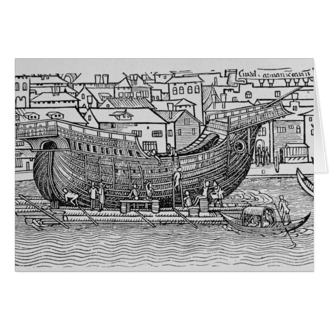 Gebäude ein Schiff (Vorderseite (Horizontal))